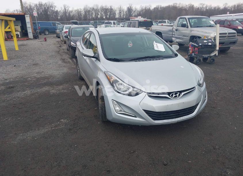 2014 Hyundai Elantra SE (VIN 5NPDH4AEXEH457954) main photo