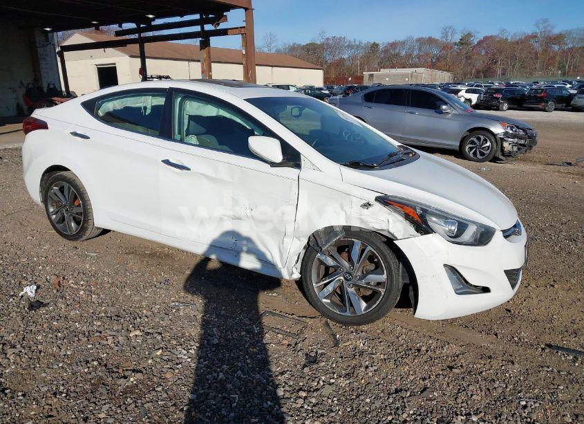 2014 Hyundai Elantra LIMITED (VIN 5NPDH4AEXEH460966) main photo