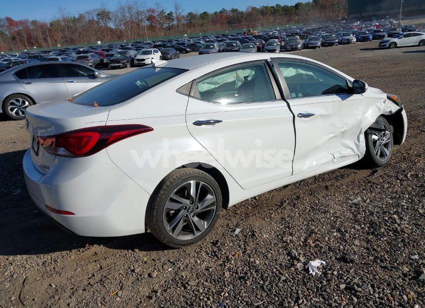 Photo 4 of 2014 Hyundai Elantra LIMITED (VIN 5NPDH4AEXEH460966)