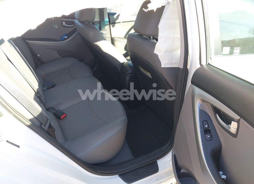 Photo 8 of 2014 Hyundai Elantra LIMITED (VIN 5NPDH4AEXEH460966)