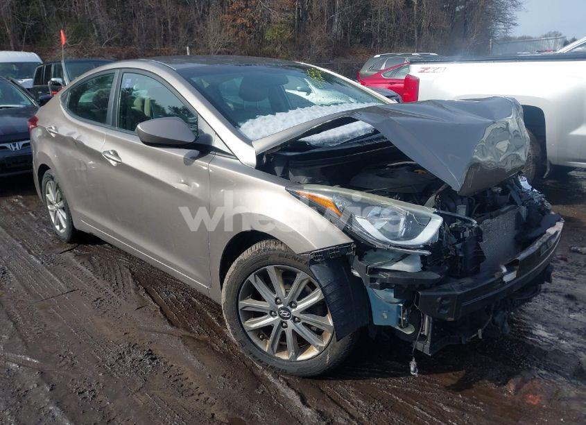 2014 Hyundai Elantra SE (VIN 5NPDH4AEXEH469098) main photo