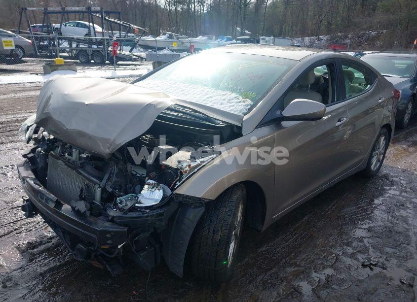 Photo 2 of 2014 Hyundai Elantra SE (VIN 5NPDH4AEXEH469098)