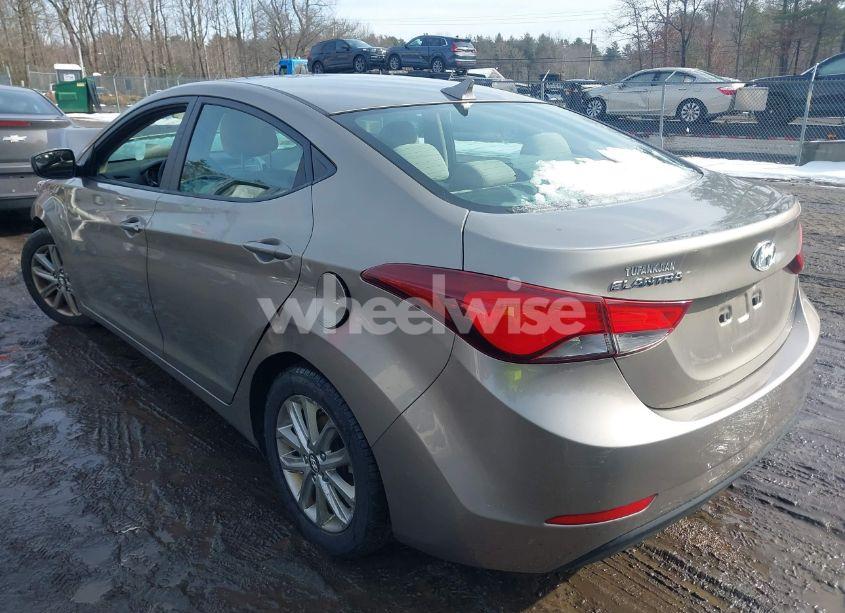 Photo 3 of 2014 Hyundai Elantra SE (VIN 5NPDH4AEXEH469098)