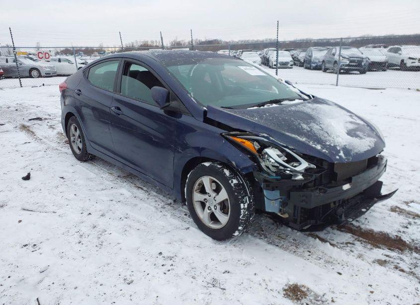 2014 Hyundai Elantra SE (VIN 5NPDH4AEXEH487181) main photo
