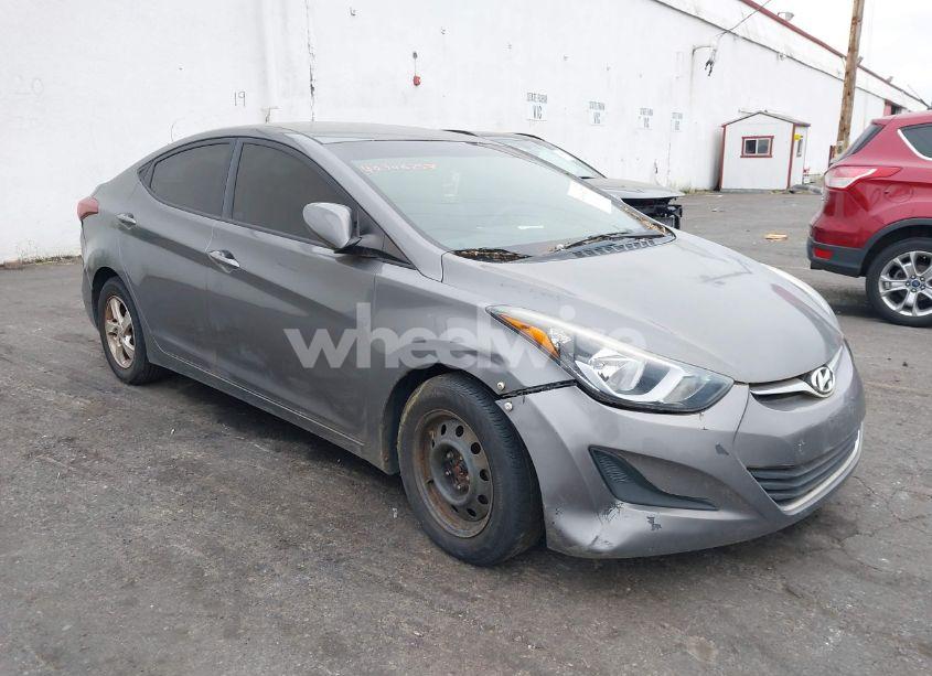 2014 Hyundai Elantra SE (VIN 5NPDH4AEXEH501872) main photo