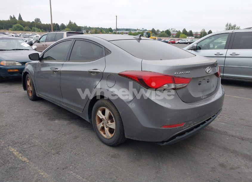Photo 3 of 2014 Hyundai Elantra SE (VIN 5NPDH4AEXEH501872)
