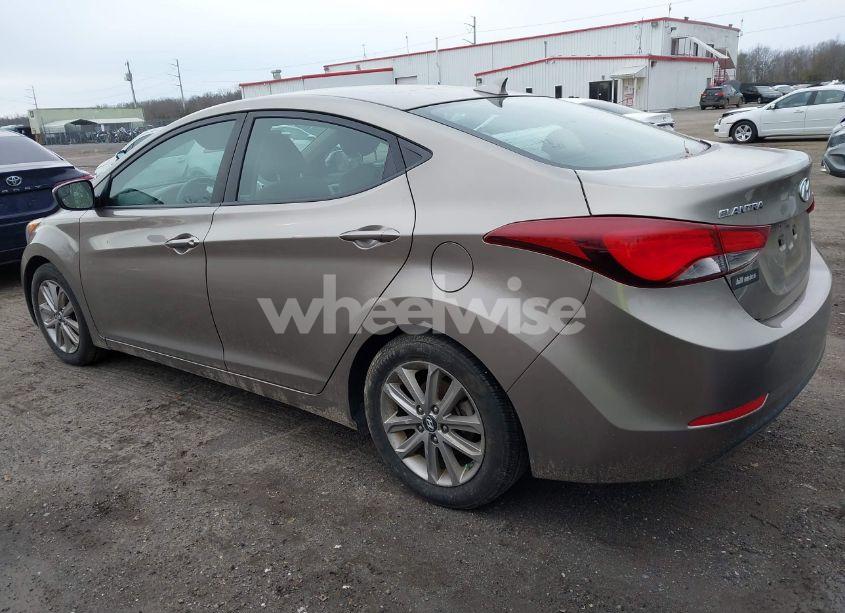 Photo 3 of 2014 Hyundai Elantra SE (VIN 5NPDH4AEXEH529655)