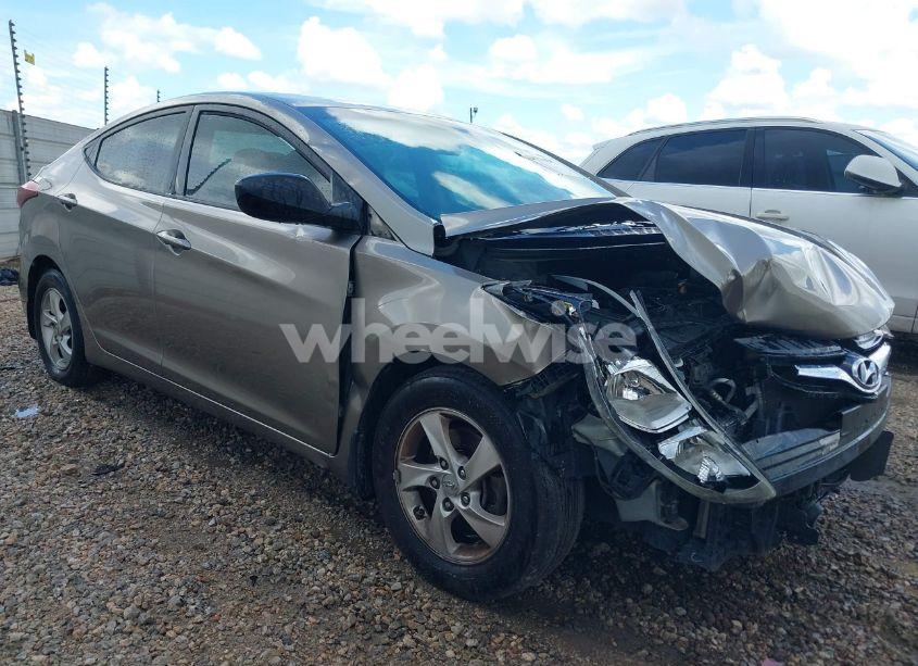 2014 Hyundai Elantra SE (VIN 5NPDH4AEXEH533656) main photo