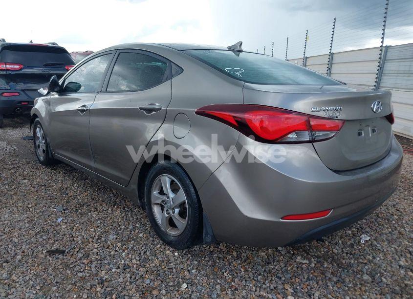 Photo 3 of 2014 Hyundai Elantra SE (VIN 5NPDH4AEXEH533656)