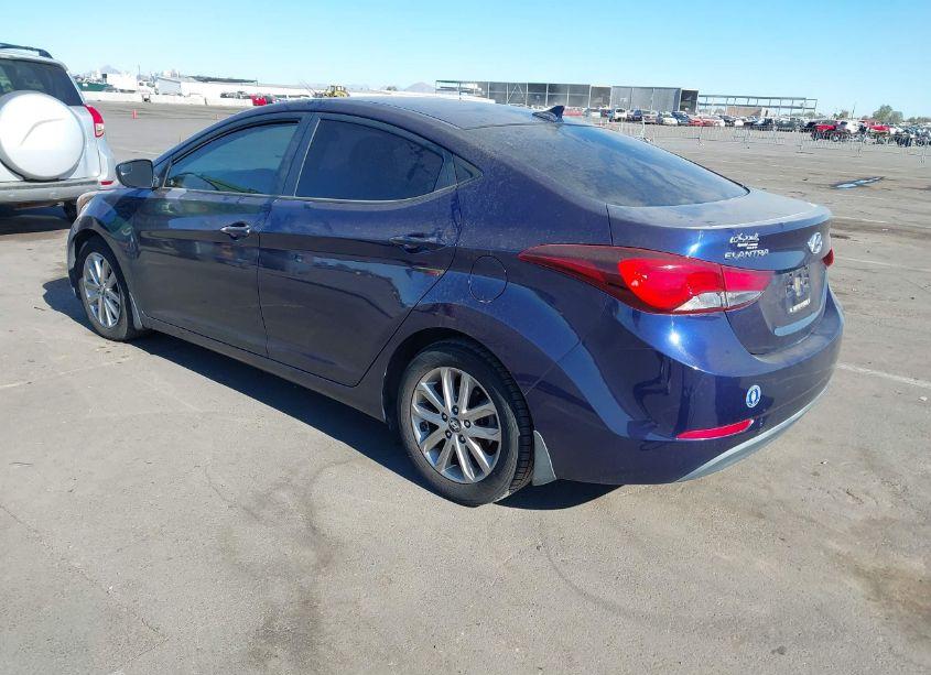 Photo 3 of 2014 Hyundai Elantra SE (VIN 5NPDH4AEXEH537786)