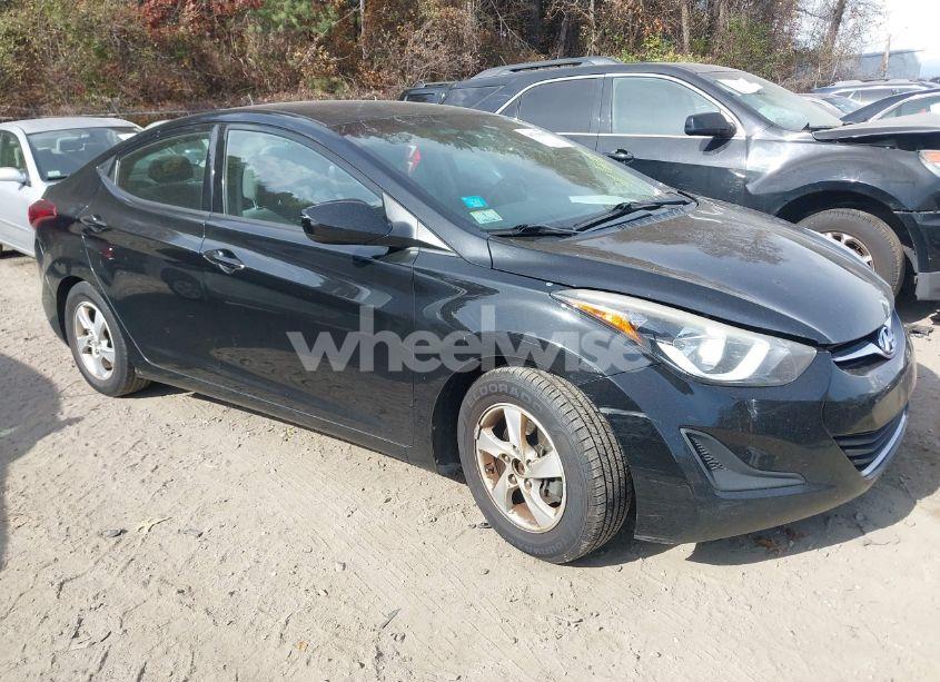 2014 Hyundai Elantra SE (VIN 5NPDH4AEXEH538548) main photo