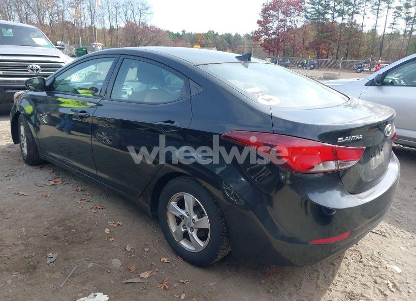 Photo 3 of 2014 Hyundai Elantra SE (VIN 5NPDH4AEXEH538548)