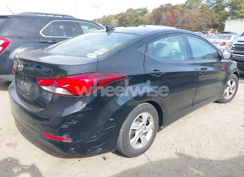 Photo 4 of 2014 Hyundai Elantra SE (VIN 5NPDH4AEXEH538548)