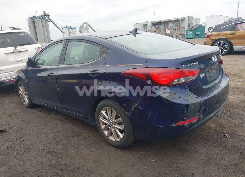 Photo 3 of 2014 Hyundai Elantra SE (VIN 5NPDH4AEXEH539456)