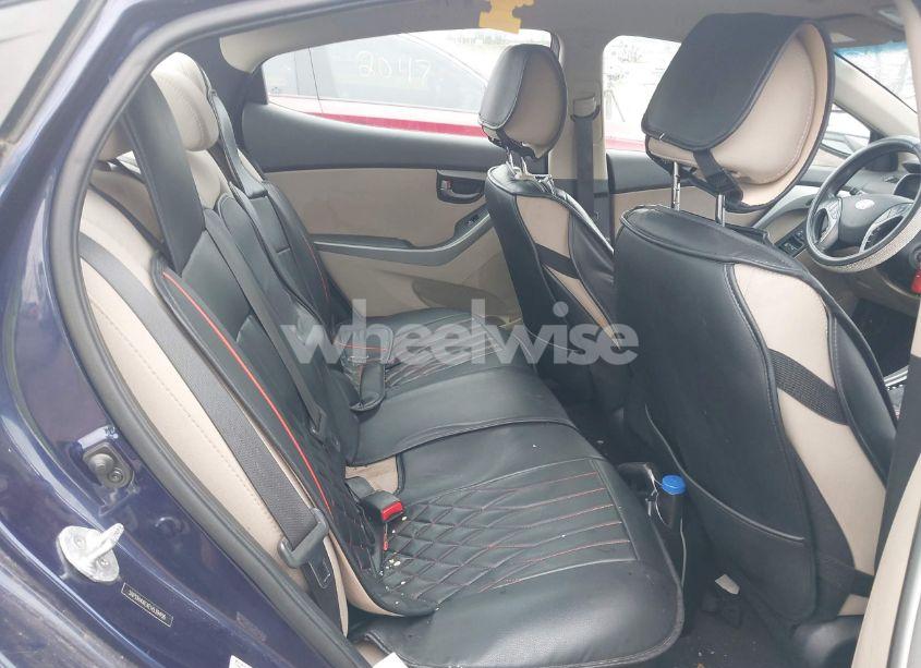 Photo 8 of 2014 Hyundai Elantra SE (VIN 5NPDH4AEXEH539456)