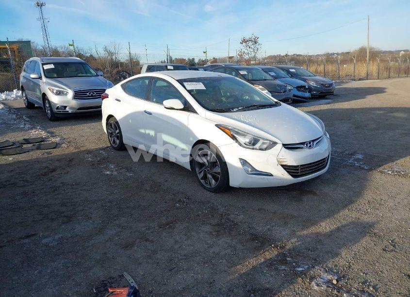 2015 Hyundai Elantra LIMITED (VIN 5NPDH4AEXFH568764) main photo