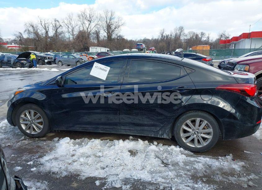 Photo 14 of 2015 Hyundai Elantra SE (VIN 5NPDH4AEXFH585466)