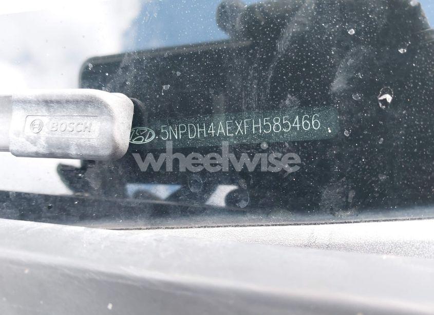 Photo 9 of 2015 Hyundai Elantra SE (VIN 5NPDH4AEXFH585466)