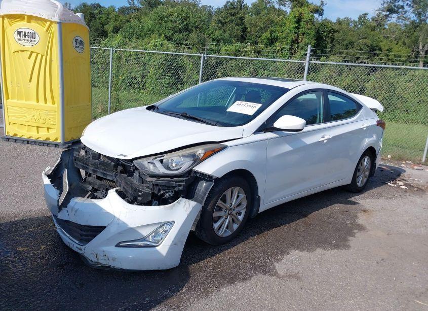 Photo 2 of 2015 Hyundai Elantra SE (VIN 5NPDH4AEXFH597472)