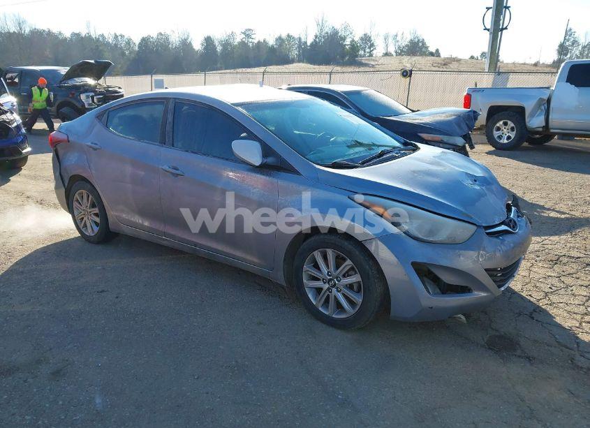 2015 Hyundai Elantra SE (VIN 5NPDH4AEXFH599190) main photo
