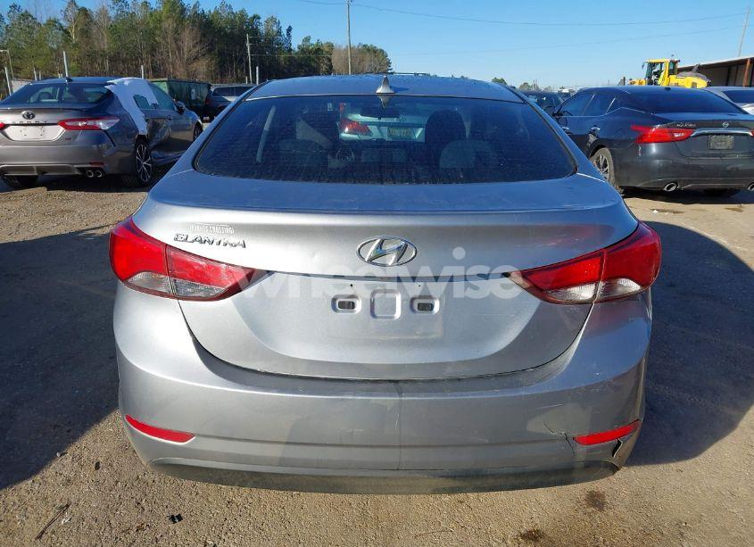 Photo 16 of 2015 Hyundai Elantra SE (VIN 5NPDH4AEXFH599190)