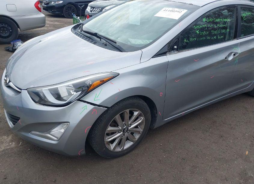Photo 6 of 2015 Hyundai Elantra SE (VIN 5NPDH4AEXFH610026)
