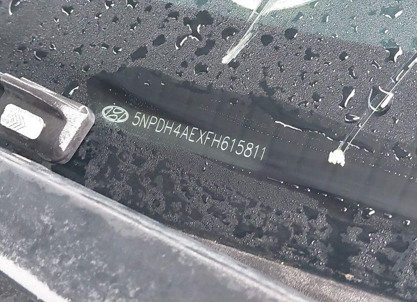Photo 9 of 2015 Hyundai Elantra SE (VIN 5NPDH4AEXFH615811)