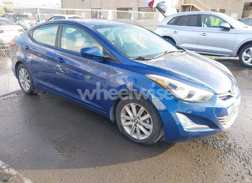 2015 Hyundai Elantra SE (VIN 5NPDH4AEXFH634973) main photo