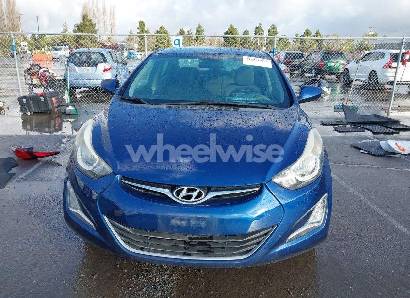 Photo 13 of 2015 Hyundai Elantra SE (VIN 5NPDH4AEXFH634973)