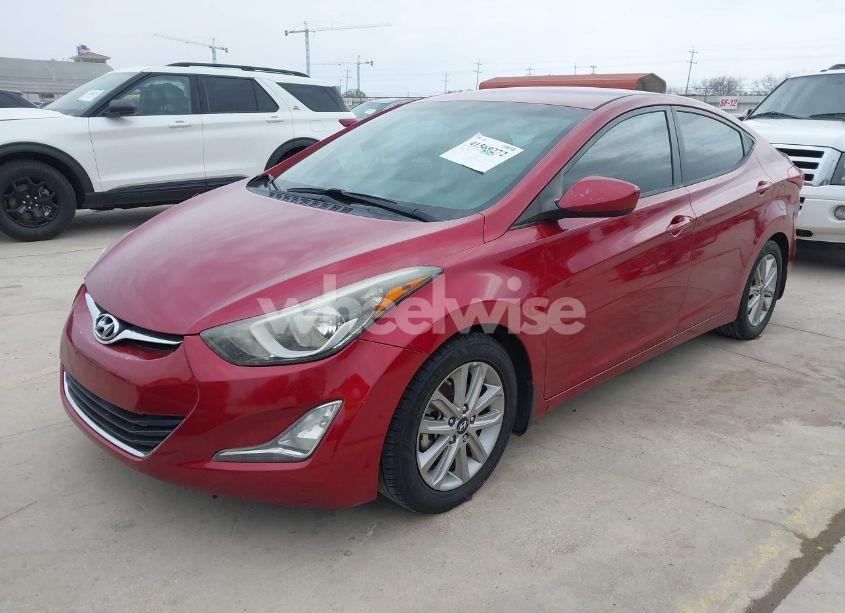 Photo 2 of 2016 Hyundai Elantra SE (VIN 5NPDH4AEXGH689005)