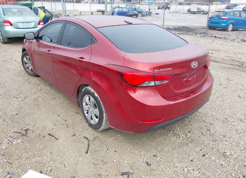 Photo 3 of 2016 Hyundai Elantra SE/SPORT/LIMITED (VIN 5NPDH4AEXGH692101)