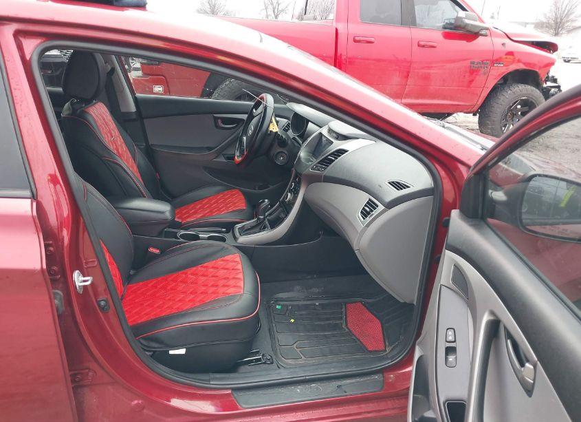 Photo 5 of 2016 Hyundai Elantra SE/SPORT/LIMITED (VIN 5NPDH4AEXGH692101)