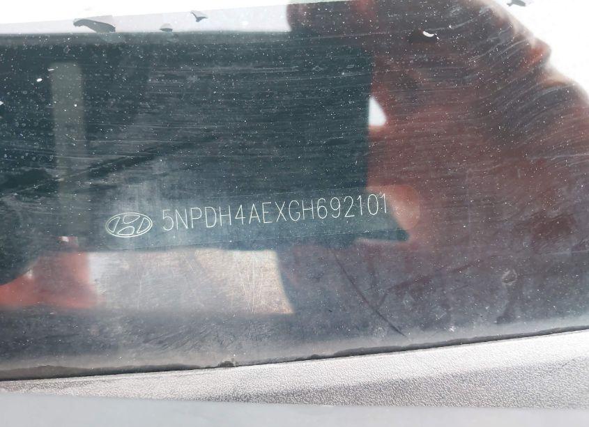 Photo 9 of 2016 Hyundai Elantra SE/SPORT/LIMITED (VIN 5NPDH4AEXGH692101)