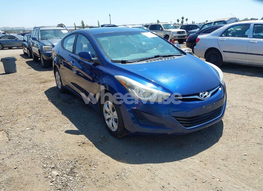 2016 Hyundai Elantra SE (VIN 5NPDH4AEXGH693278) main photo