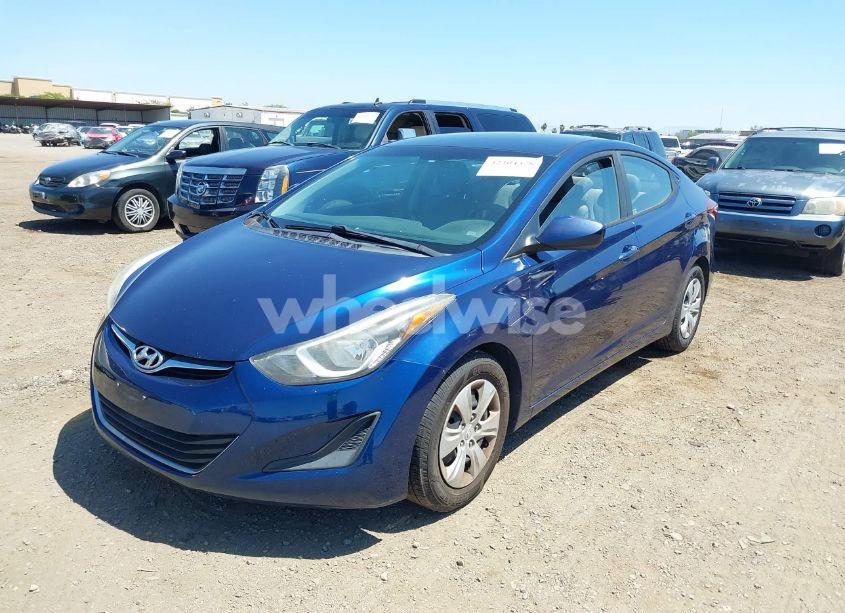 Photo 2 of 2016 Hyundai Elantra SE (VIN 5NPDH4AEXGH693278)