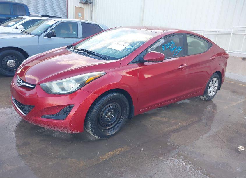Photo 2 of 2016 Hyundai Elantra SE (VIN 5NPDH4AEXGH711973)