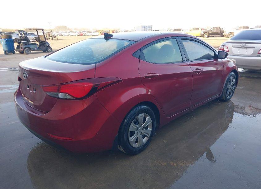 Photo 4 of 2016 Hyundai Elantra SE (VIN 5NPDH4AEXGH711973)