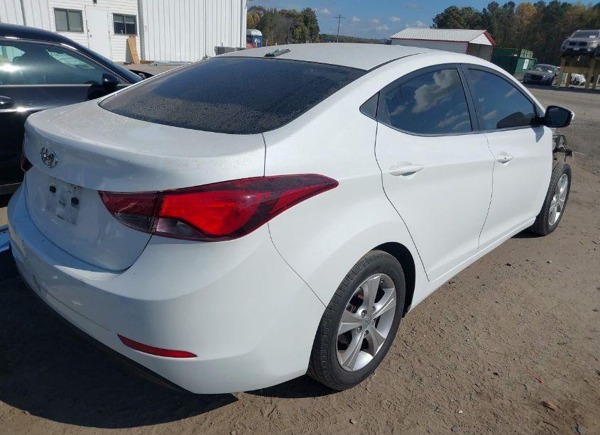 Photo 4 of 2016 Hyundai Elantra VALUE EDITION (VIN 5NPDH4AEXGH751552)