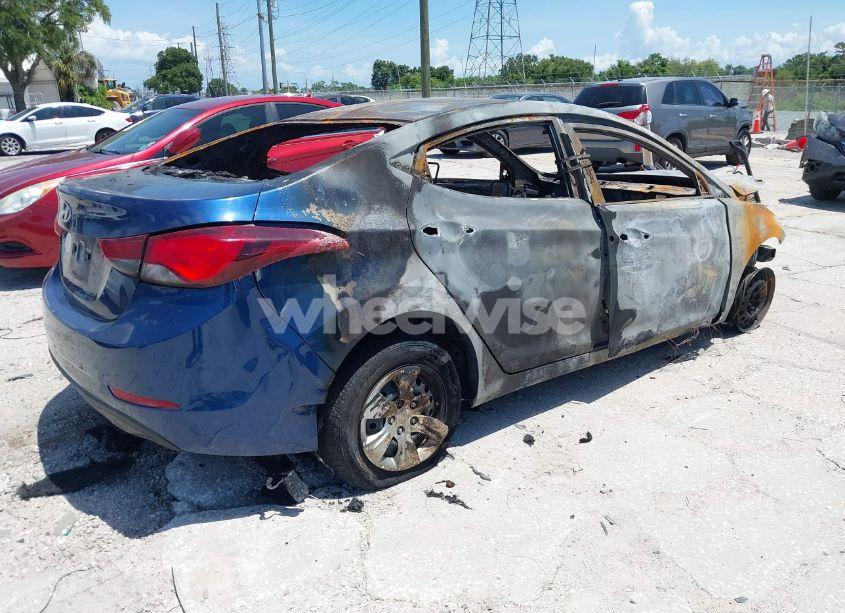 Photo 4 of 2016 Hyundai Elantra SE (VIN 5NPDH4AEXGH753186)