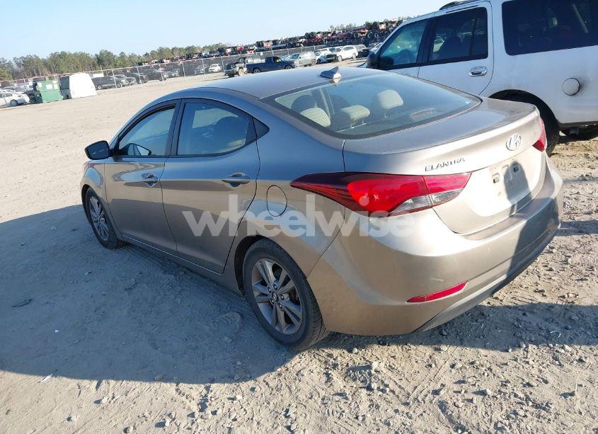 Photo 3 of 2016 Hyundai Elantra SE (VIN 5NPDH4AEXGH764284)