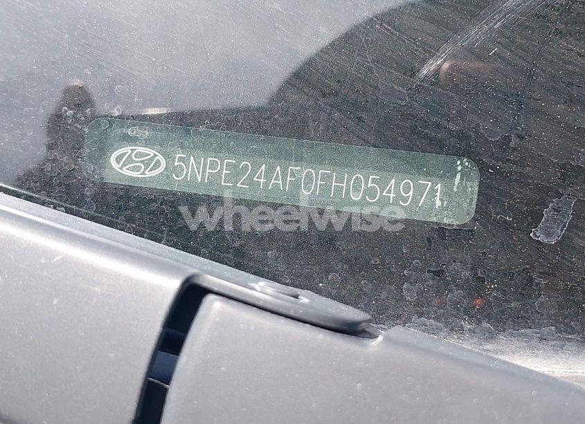 Photo 9 of 2015 Hyundai Sonata SE (VIN 5NPE24AF0FH054971)