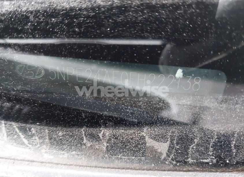 Photo 13 of 2015 Hyundai Sonata SE (VIN 5NPE24AF0FH222138)