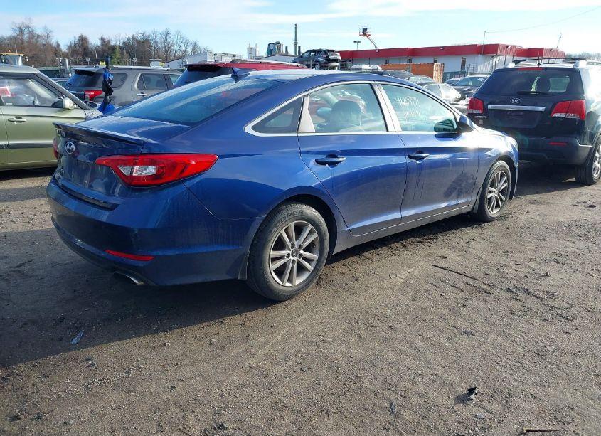 Photo 4 of 2016 Hyundai Sonata SE (VIN 5NPE24AF0GH292322)