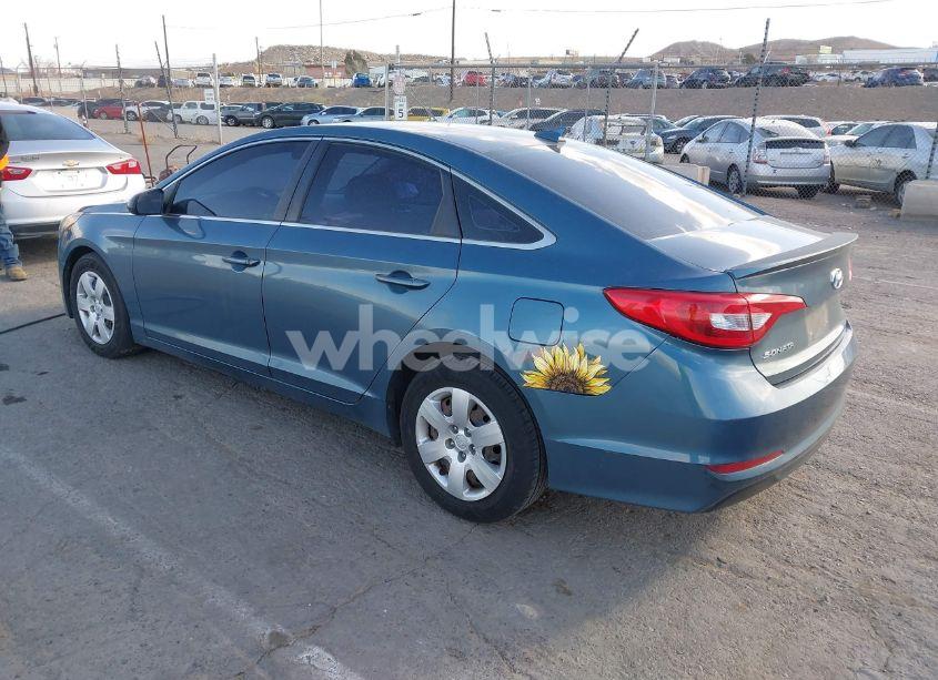 Photo 3 of 2017 Hyundai Sonata (VIN 5NPE24AF0HH454726)