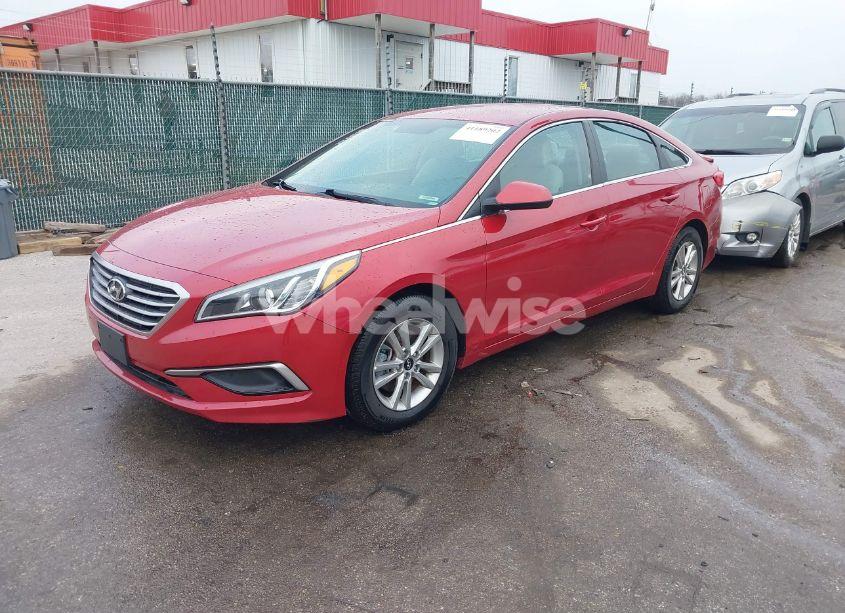 Photo 2 of 2017 Hyundai Sonata (VIN 5NPE24AF0HH535872)