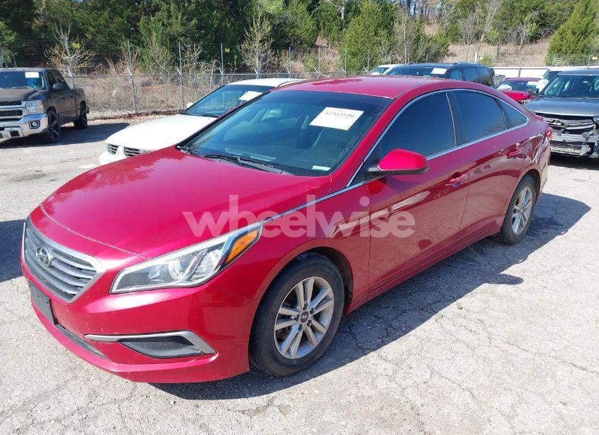Photo 2 of 2017 Hyundai Sonata (VIN 5NPE24AF0HH558827)