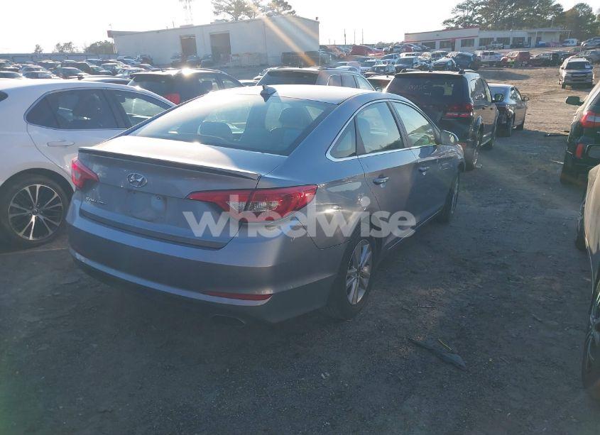Photo 4 of 2017 Hyundai Sonata (VIN 5NPE24AF0HH568287)