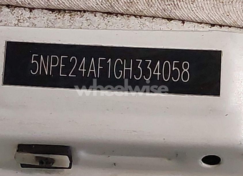 Photo 17 of 2016 Hyundai Sonata SE (VIN 5NPE24AF1GH334058)