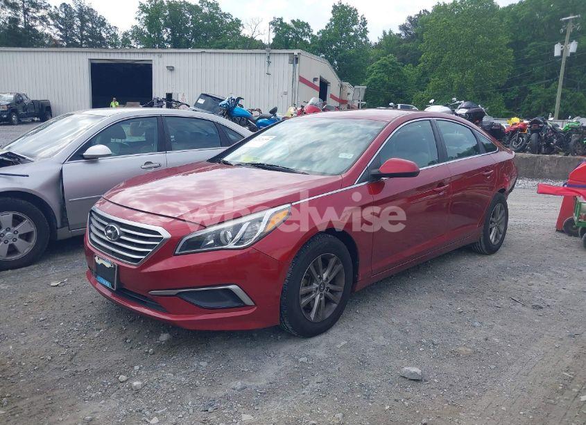 Photo 2 of 2016 Hyundai Sonata (VIN 5NPE24AF1GH410247)