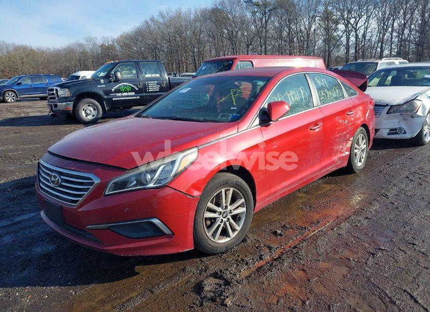 Photo 2 of 2017 Hyundai Sonata (VIN 5NPE24AF1HH446764)